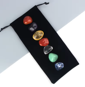 En gros naturel 7 Chakra Cristal Tumble Pierre Cristal Pour La Guérison charme 7 Chakra Pierres Kit pour la méditation - Product Image 3