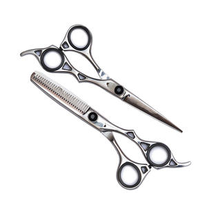 2025 Custom 6 Inch Beauty Hair Cutting <b>Scissors</b> Professional <b>Hairdresser</b> <b>Scissors</b> Stainless Steel Barber Hair Cutting <b>Scissors</b> - Product Image 1