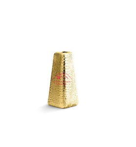 Florero de Metal único chapado en oro, decoración del hogar, centro de mesa, superventas, Decoración de mesa de boda, florero de Metal - Product Image 6