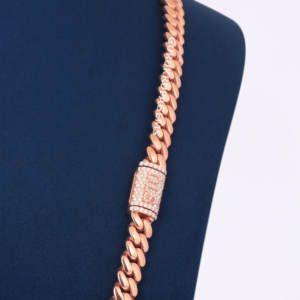 Collar de Cadena Cubana de Alta Calidad para Hombre, Estilo Hip Hop, con Diamantes Cultivados en Laboratorio VVS, Estilo Miami - Product Image 5