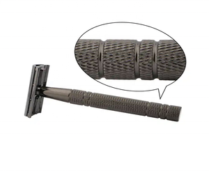 มีดโกนแบบปลอดภัยสองขอบวัสดุทองเหลืองมืออาชีพมีดโกนแบบผีเสื้อ - Product Image 6