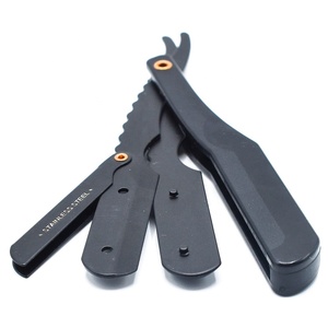 Navajas de Afeitar para Barbería OEM ODM, Ajustables, con Reposamanos, Color Negro, Profesionales - Product Image 1