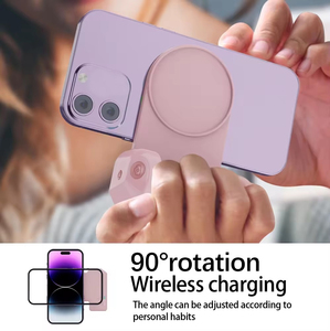 Caricatore portatile 3-In-1 per telefono cellulare senza fili 3 In 1 15W <span class=keywords><strong>ricarica</strong></span> rapida Wireless supporto supporto magnetico Power Bank senza fili - Product Image 3