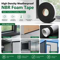 Mousse de vinyle nitrile-butadiène ou mousse PVC NBR, étanche, isolante et résistante à la chaleur