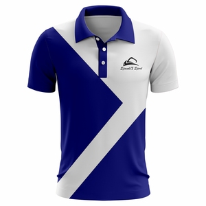 Calidad Premium logotipo personalizado impreso hombres de negocios Casual para Polos patrón sólido algodón camisetas bordado seda de punto - Product Image 1