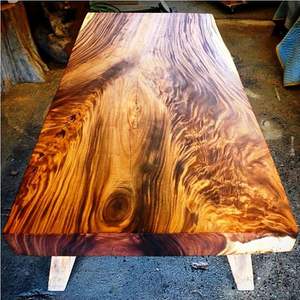 Tropical Solid <b>Walnut</b> Wood <b>Dining</b> Room Furniture Set with Customized Color and Modern Design for Resort & Home - Product Image 1