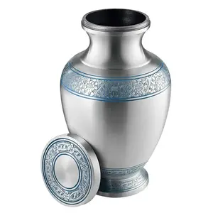 โกศโลหะสมัยใหม่สำหรับตกแต่งภายในและภายนอกอาคาร ด้วยโครงสร้างที่ทนทานและน้ำหนักเบา ออกแบบมาเพื่อการจัดแสดงเพื่อการอนุรักษ์ความทรงจำและใช้ในบ้าน - Product Image 1