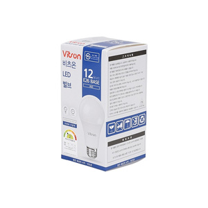 [Vitson] Ampoule LED 12W lumière du jour E26 (A60 12W 65K-21) 304315 Nous vendons uniquement des produits fiables certifiés KS Bonne - Product Image 4