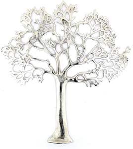 Escultura de hoja de plata de aluminio de nuevo diseño para decoración de exhibición, vajilla de diseño único, escultura de decoración de dormitorio - Product Image 2