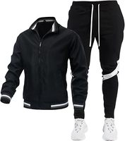 Vente de gros Streetwear décontracté personnalisé de haute qualité pour hommes: costume deux pièces avec veste, pantalon imprimé et design à 3 boutons