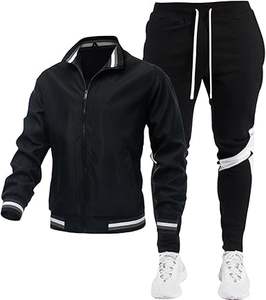 Vente de gros Streetwear décontracté personnalisé de haute qualité pour hommes: costume deux pièces avec veste, pantalon imprimé et design à 3 boutons - Product Image 2