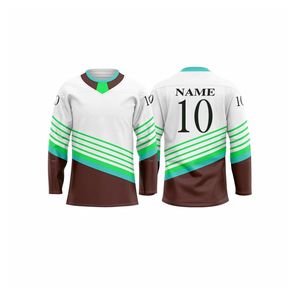 Uniformes de Hockey sobre Hielo Sublimados OEM, Transpirables, con Logotipo Personalizado, Colores y Tallas a Medida - Product Image 1