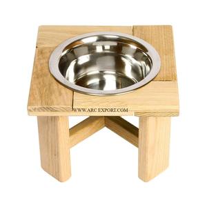 Juego de 2 Tazones Metálicos para Perros, Calidad Premium, Forma Redonda, Decorativos para Jardín, Únicos para Agua y Comida - Product Image 4