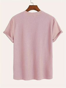 Fabricante directo 100% algodón camisetas de los hombres de calidad superior y duradero para uso al aire libre 260 gramos peso de la tela - Product Image 2