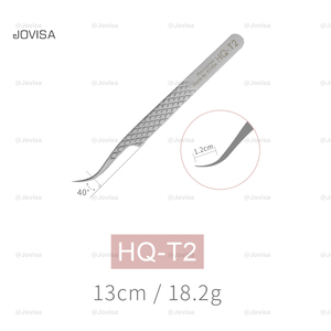 แหนบต่อขนตา |   คอลเลกชันแหนบ HQ # HQ-T2 |   แหนบวัดปริมาตร - Product Image 3