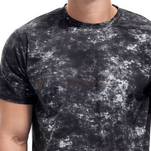 T-shirt pour homme à manches courtes, nouveau design, vêtements d'été, dernière mode, décontracté, 100% polyester, couleur personnalisée - Product Image 5