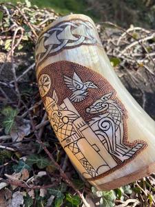 Best selling handmade <b>black</b> horn <b>mug</b> with handle premium viking style beer and beverage drinking <b>mug</b> At Best Price - Product Image 3