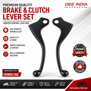 Ensemble de leviers de frein et d'embrayage pour moto Honda CBZ |   Kit de levier manuel avant |   Remplacement en alliage durable - Product Image 3