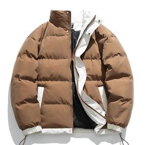 Veste d'hiver matelassée pour homme, manteau rembourré, veste gonflée, coupe-vent, imperméable, personnalisée, chaude, en nylon, pour l'extérieur, pour homme - Product Image 6