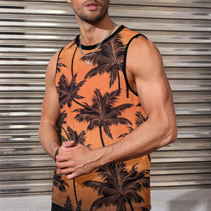 Débardeur d'été Confortable Activewear Muscle Fit Sporty Tank Top Fabriqué à partir de 100% Polyester respirant et Durabilité Casual Gym - Product Image 6