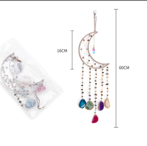 คริสตัลสีรุ้งคริสตัลเครื่องดักฝันปรับแต่งได้สำหรับแขวนผนังตกแต่งบ้าน - Product Image 2