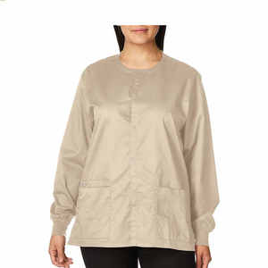 Abrigo Uniformes de hospital Uniforme médico de manga larga personalizado Bata de laboratorio Clínica Médicos Enfermera Odontología Bata blanca Enfermera - Product Image 1