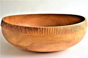 ACERCA DE NATURAL BEST WOODEN BOWL ENSALAD BOWL Set Diferentes tamaños de juego de cuencos de madera para restaurante Cocina hecha a mano - Product Image 2