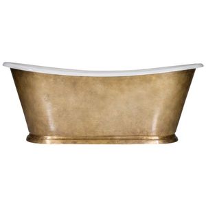 Baignoire en laiton faite à la main exquise idéale pour les intérieurs somptueux ou la salle de bain haut de gamme avec un design traditionnel - Product Image 5