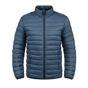 Veste matelassée pour homme fabriquée en usine certifiée, fabricant de vêtements écologiques - Product Image 1