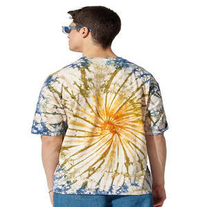 เสื้อยืดพิมพ์ลายกราฟิก DTG สำหรับผู้ชายเสื้อโชว์ไหล่100% ใส่ได้ทั้งชายและหญิงโลโก้แบบกำหนดเอง - Product Image 4