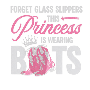 Camisetas de ocio para mujer, camiseta con estampado de princesa que olvida sus zapatillas de cristal y veste botas, inspirada en el clásico cuento de hadas - Product Image 3