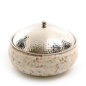 Pot de service tendance avec couvercle martelé, vaisselle, pot de service, utilisation culinaire, contactez-nous, ustensiles de cuisine, appareils électroménagers - Product Image 2