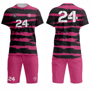 Nouveau design élégant, uniforme de football unisexe, maillot de football personnalisé, respirant, séchage rapide, 100% polyester, entraînement pour le football - Product Image 3