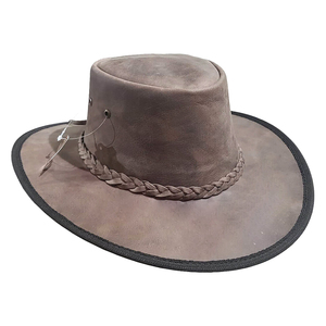 Sombrero de vaquera de cuero de vaca Vintage de Proveedor Profesional, transpirable, pesca, actividad al aire libre, sombrero, protección solar, viaje informal - Product Image 5