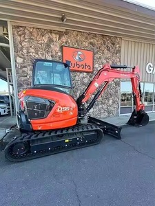 Machine d'excavation Kubota U55-5, mini-excavatrice sur chenilles de 2 tonnes avec moteur Laidong, pompe hydraulique Eaton, boîte de vitesses à vendre - Product Image 2