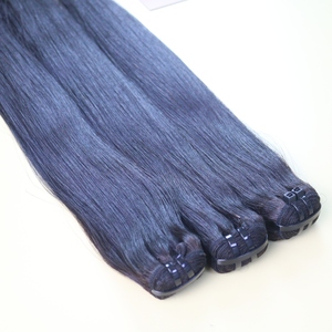 Paquete de cabello de muestra gratis Cabello alineado con cutícula virgen cruda, paquete de tejido de cabello humano - Product Image 2