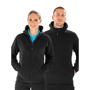 Felpa con Cappuccio in Microfleece Riciclato Sostenibile, Felpa Promozionale Ecologica per Merchandising - Product Image 3