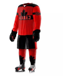 Uniforme deportivo de poliéster para equipos de hockey, ropa deportiva totalmente sublimada, a la moda - Product Image 4