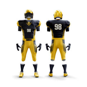 Uniforme de fútbol americano con logotipo personalizado, transpirable, cómodo, ligero, ropa deportiva para hombre, manga corta, técnicas impresas - Product Image 6