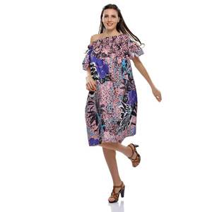 Hermoso verano para mujer Tribal Kaftan Georgette Maxi ligero tamaño libre ajuste suelto Sexy vacaciones playa fiesta vestido estilo - Product Image 3
