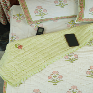 Classic Eco-Friendly 100% Cotton Quilt Bedding <b>Set</b> Winter Durable Breathable Washable Handmade Anti-Allergy for Home & Hotel Use - Product Image 3