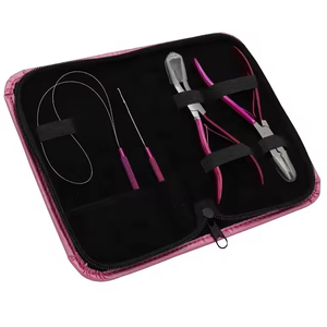 Kit d'outils d'installation d'extensions de cheveux, équipement professionnel pour salon, accessoires d'application de cheveux humains - Product Image 2