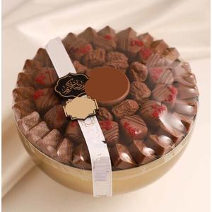 Bol en métal doré fait à la main de qualité supérieure Bol à chocolat décoratif de forme ronde avec accent de feuille Prix de gros - Product Image 3