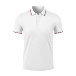 เสื้อโปโลผู้ชายไซส์ใหญ่ 200 กรัม แขนสั้น ระบายอากาศได้ดี ผ้าถัก สำหรับตีกอล์ฟ พร้อมปักลายตามสั่ง - Product Image 3