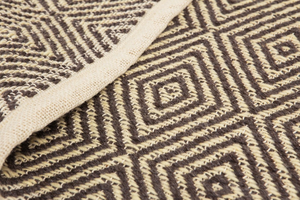 Dệt Tay Hình Học Len Bông Á Hậu Thảm Kim Cương Hiện Đại Mô Hình Thảm Cho Phòng Khách Phòng Ngủ Trang Trí Nội Thất Mềm Mại Và Bền - Product Image 4