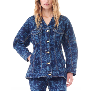 Veste en jean pour femmes de conception à col rabattu personnalisée la plus vendue disponible à un prix raisonnable veste de haute qualité - Product Image 6