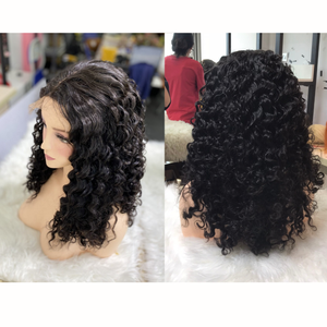 Perruques en dentelle HD 13X4 100% cheveux vierges non traités, cheveux humains vierges vietnamiens, lisses, bouclés, pré-épilés, UPS DHL - Product Image 2