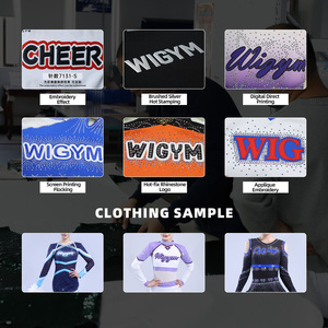 Uniformes Personalizados de Animadoras All Star con Pedrería, Sublimación, Fabricación OEM, MOQ Bajo, Diseño Gratuito, Entrega Rápida en 7 Días - Product Image 4