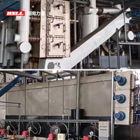 Usine de traitement efficace des déchets plastiques avec fonctionnement continu et conception de sécurité élevée, équipement de pyrolyse