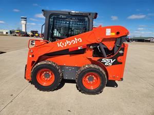 รถตักล้อยาง Kubota SSV65 รถตักขนาดเล็กสำหรับงานก่อสร้าง เครื่องยนต์ดีเซล 4 สูบ 64 แรงม้า ชิ้นส่วนจาก Kawasaki รุ่น SSV65HC - Product Image 6